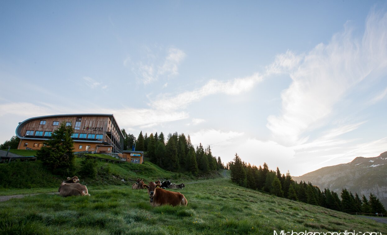 Rifugio Solander arrivo telecabina Daolasa | © Sergio Battistini, APT - Valli di Sole, Peio e Rabbi