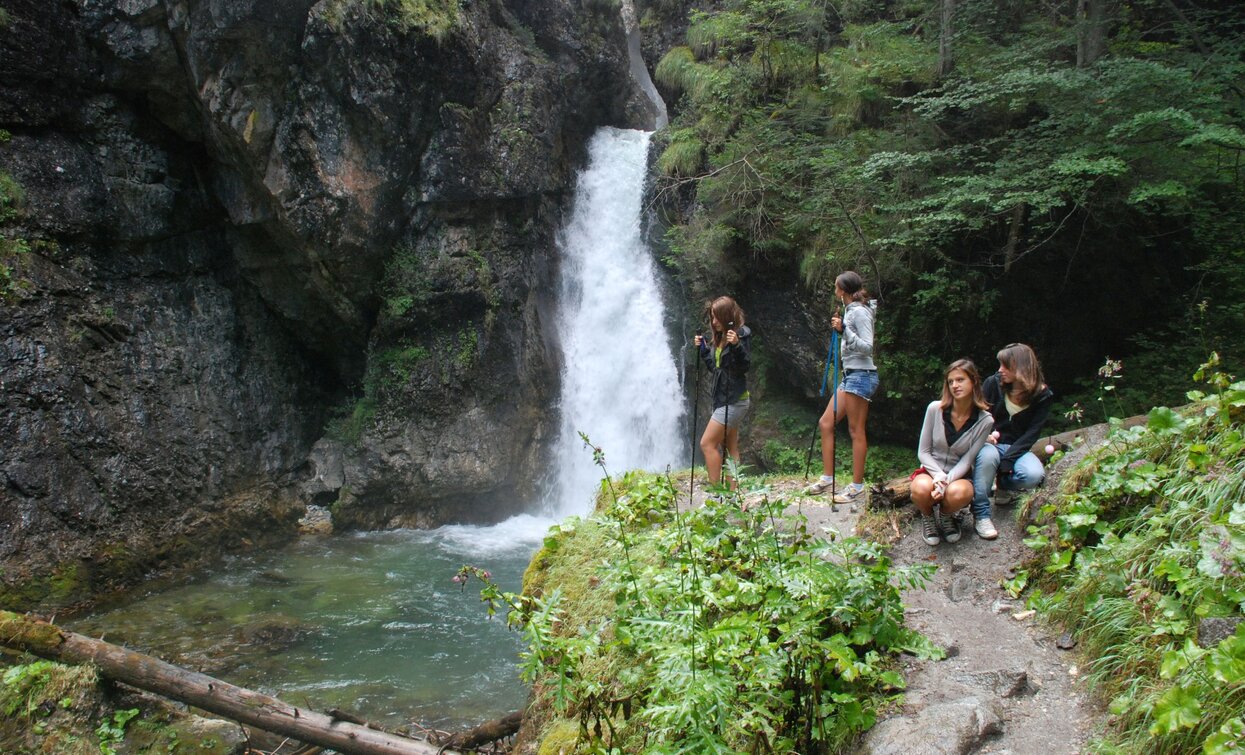 Cascata del Pison | © V. Veneri, APT Valli di Sole, Peio e Rabbi