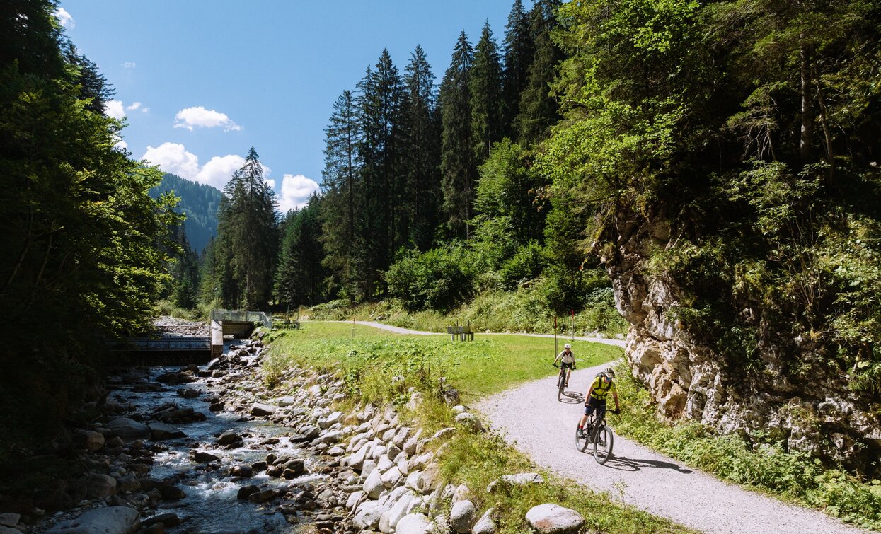 Bici in Val Meledrio | © Foto Giacomo Podetti, APT Valli di Sole, Peio e Rabbi