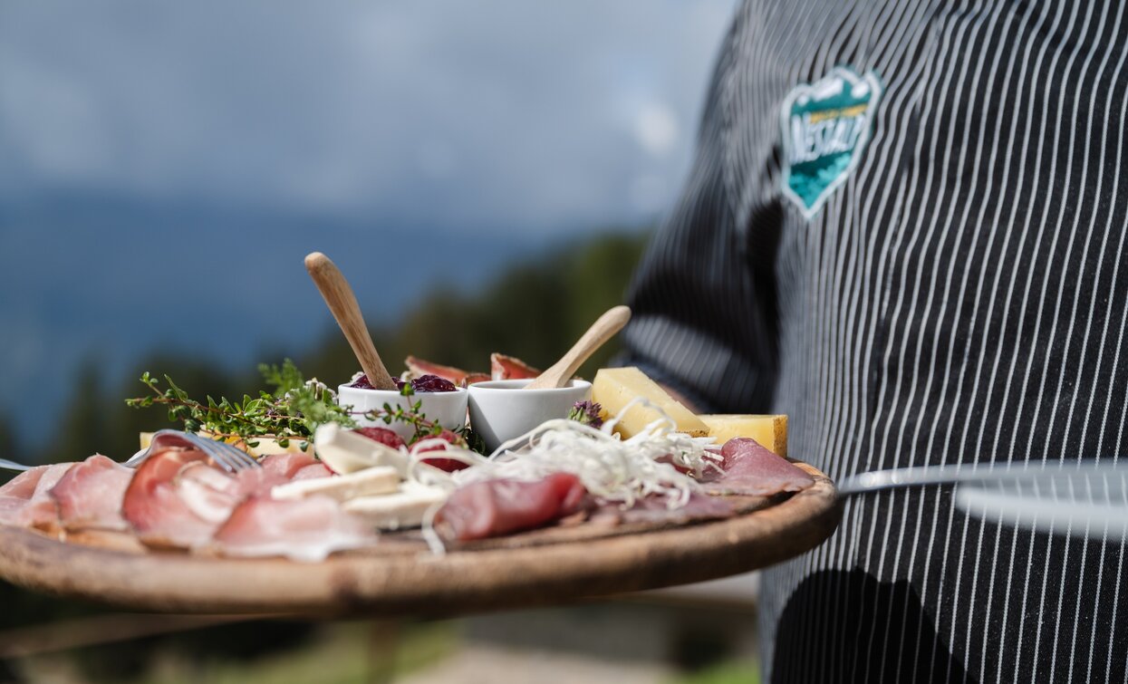 Ristorante a chilometro zero a Malga Campo | © Giacomo Podetti, APT Valli di Sole, Peio e Rabbi