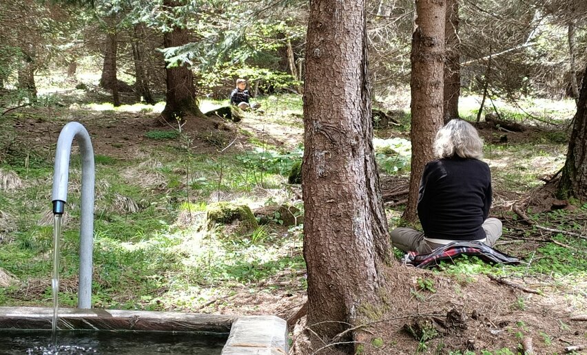 Yoga nella natura | © Azienda per il Turismo Val di Sole - Archivio Maso Margherita 