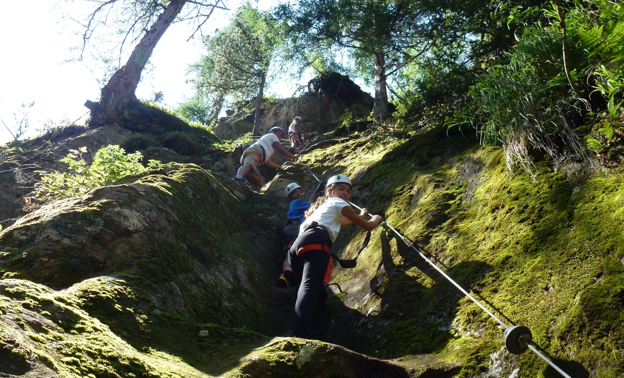 Barba di Fior ferrata  | © Archivio Guide Alpine Val di Sole 