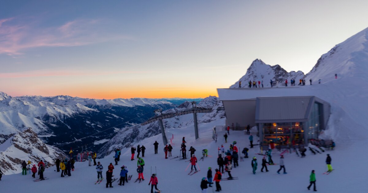 Trentino Skisunrise Skiarea Pontedilegno Tonale Trentino 