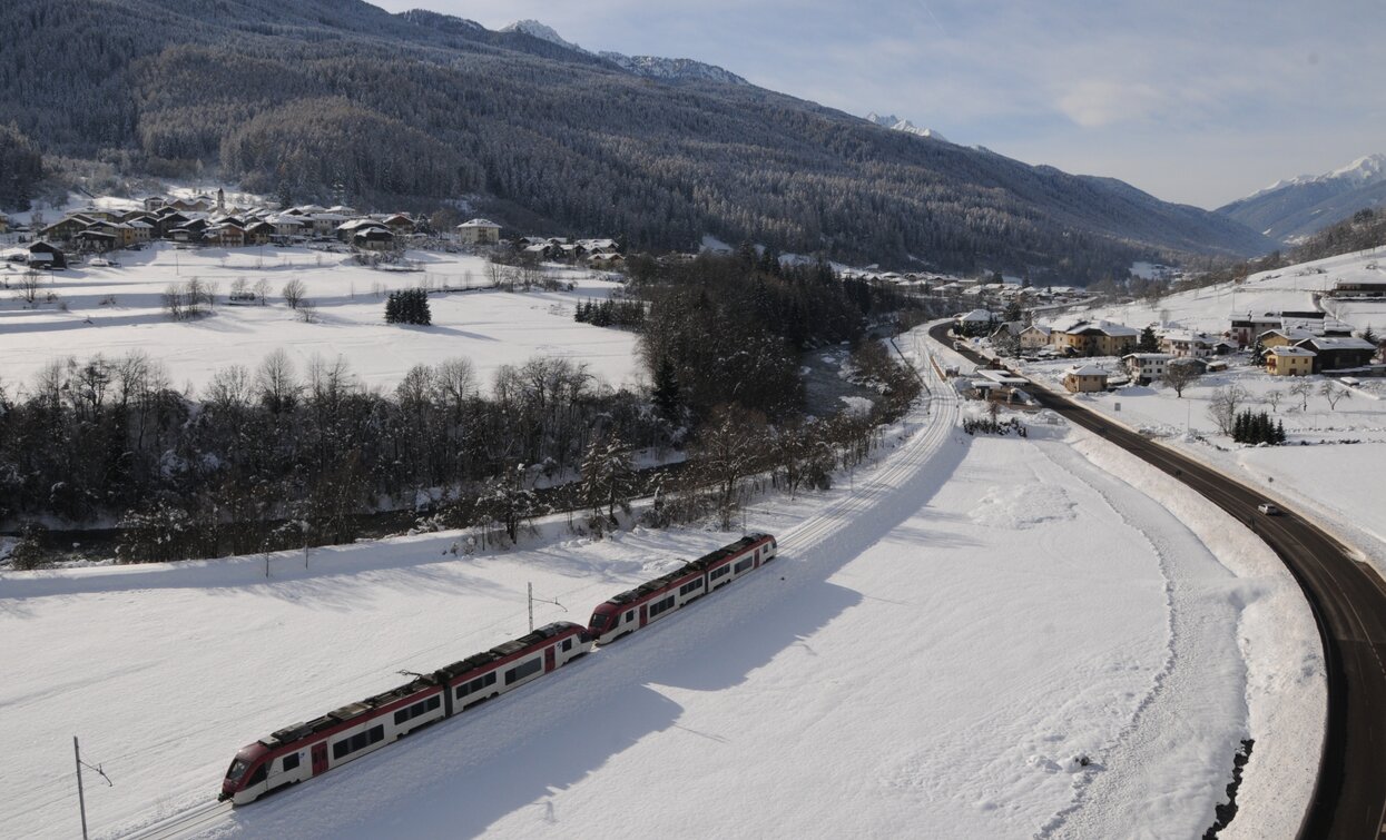 Treno Trento-Malé-Marilleva | © Archivio APT Val di Sole - Ph Giuliano Bernardi