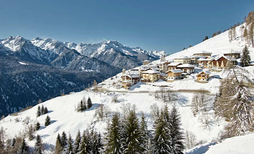 Panorama Menas  | © Archivio APT Val di Sole - ph Carlo Baroni