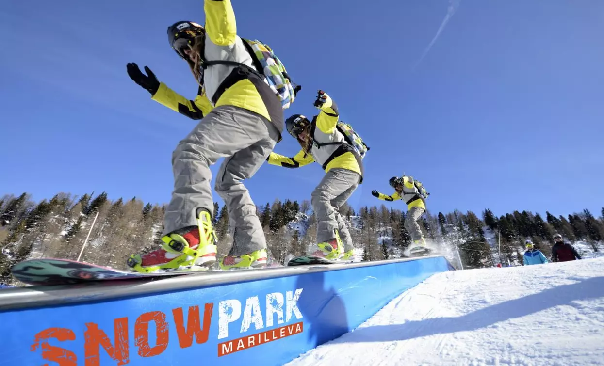 Snowpark Marilleva Val Panciana | © Archivio ski.it